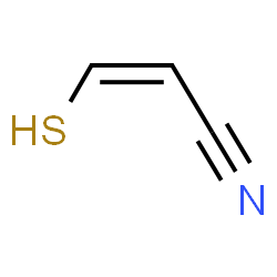ChemSpider 2D Image | (2Z)-3-Sulfanylacrylonitrile | C3H3NS