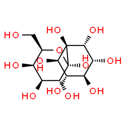 ChemSpider 2D Image | 1-C-[(1S,2R,3R,4S,5S,6R)-1,2,3,4,5,6-Hexahydroxycyclohexyl]-alpha-D-galactopyranose | C12H22O12