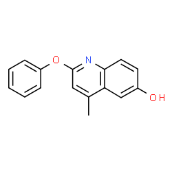 ChemSpider 2D Image | 4-Methyl-2-phenoxy-6-quinolinol | C16H13NO2