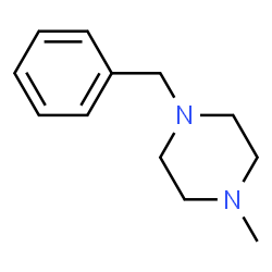 ChemSpider 2D Image | 1-Benzyl-4-methylpiperazine | C12H18N2