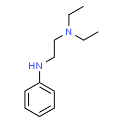 ChemSpider 2D Image | aniline, n-[2-(diethylamino)ethyl]- | C12H20N2