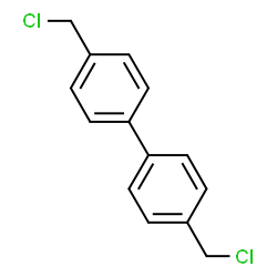 ChemSpider 2D Image | 4,4'-Bis(chloromethyl)biphenyl | C14H12Cl2