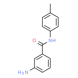 ChemSpider 2D Image | 3-Amino-N-(4-methylphenyl)benzamide | C14H14N2O