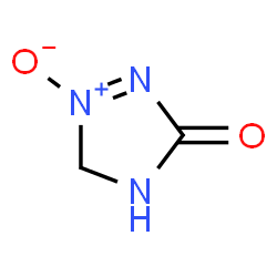 ChemSpider 2D Image | 4,5-Dihydro-3H-1,2,4-triazol-3-one 1-oxide | C2H3N3O2