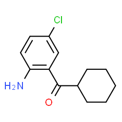 ChemSpider 2D Image | (2-Amino-5-chlorophenyl)cyclohexylmethanone | C13H16ClNO