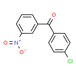 ChemSpider 2D Image | 4-chloro-3'-nitrobenzophenone | C13H8ClNO3