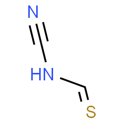 ChemSpider 2D Image | N-Cyanothioformamide | C2H2N2S