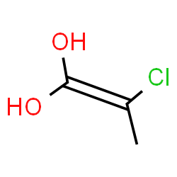 ChemSpider 2D Image | 2-Chloro-1-propene-1,1-diol | C3H5ClO2