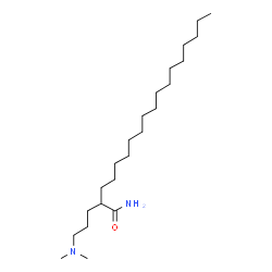 ChemSpider 2D Image | 2-[3-(Dimethylamino)propyl]octadecanamide | C23H48N2O