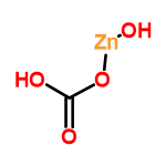 InChI=1/CH2O3.H2O.Zn/c2-1(3)4;;/h(H2,2,3,4);1H2;/q;;+2/p-2/rCH2O4Zn/c2-1(3)5-6-4/h4H,(H,2,3)