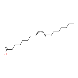 ChemSpider 2D Image | (9Z,11Z)-9,11-Octadecadienoic acid | C18H32O2