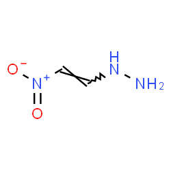 ChemSpider 2D Image | [(E)-2-Nitrovinyl]hydrazine | C2H5N3O2