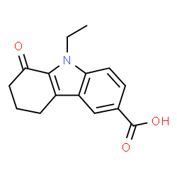 ChemSpider 2D Image | 9-ethyl-8-oxo-6,7-dihydro-5H-carbazole-3-carboxylic acid | C15H15NO3