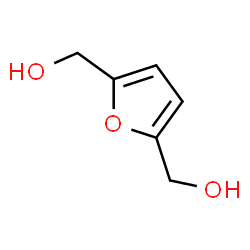ChemSpider 2D Image | 2,5-Bis(hydroxymethyl)furan | C6H8O3