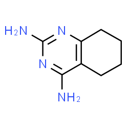 ChemSpider 2D Image | 5,6,7,8-Tetrahydro-2,4-quinazolinediamine | C8H12N4