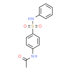ChemSpider 2D Image | 4-ACETAMIDOBENZENESULFONANILIDE | C14H14N2O3S