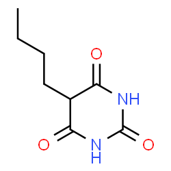 ChemSpider 2D Image | 5-Butyl barbituric acid | C8H12N2O3