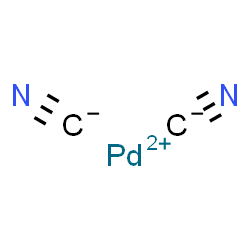 ChemSpider 2D Image | PALLADIUM(II) CYANIDE | C2N2Pd