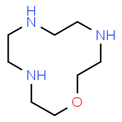 ChemSpider 2D Image | 1-Oxa-4,7,10-triazacyclododecane | C8H19N3O