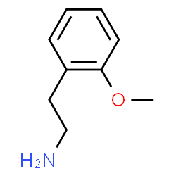 ChemSpider 2D Image | 2-Methoxyphenethylamine | C9H13NO