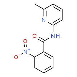ChemSpider 2D Image | N-(6-Methyl-2-pyridinyl)-2-nitrobenzamide | C13H11N3O3