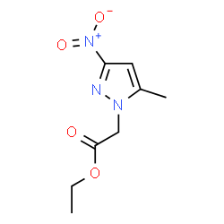 ChemSpider 2D Image | ethyl 2-(5-methyl-3-nitropyrazol-1-yl)acetate | C8H11N3O4