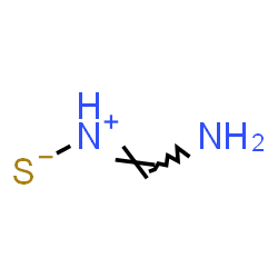 ChemSpider 2D Image | (E)-1-(Sulfido-lambda~5~-azanylidene)methanamine | CH4N2S