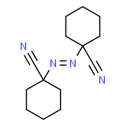 ChemSpider 2D Image | 1,1′-azobis(cyclohexanecarbonitrile) | C14H20N4