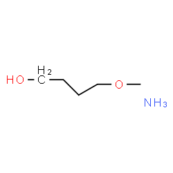 ChemSpider 2D Image | 4-methoxybutan-1-ol amine | C5H15NO2
