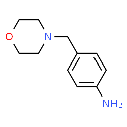 ChemSpider 2D Image | 4-(MORPHOLINOMETHYL)ANILINE | C11H16N2O