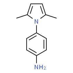 ChemSpider 2D Image | 4-(2,5-dimethylpyrrol-1-yl)aniline | C12H14N2