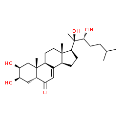 ChemSpider 2D Image | ponasterone F | C27H44O5