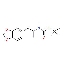ChemSpider 2D Image | 3,4-MDMA tert-butyl Carbamate | C16H23NO4