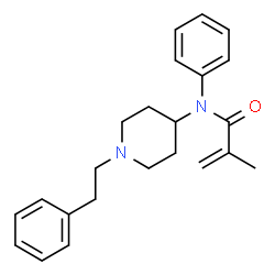 ChemSpider 2D Image | Methacrylfentanyl | C23H28N2O