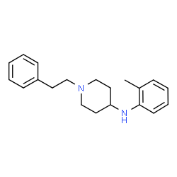 ChemSpider 2D Image | Despropionyl ortho-Methylfentanyl | C20H26N2