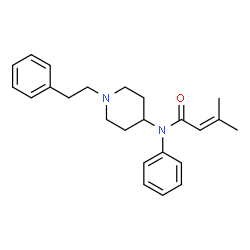 ChemSpider 2D Image | Senecioylfentanyl | C24H30N2O
