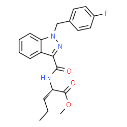 ChemSpider 2D Image | MEP-FUBINACA | C21H22FN3O3