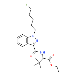 ChemSpider 2D Image | 5-fluoro EDMB-PINACA | C21H30FN3O3
