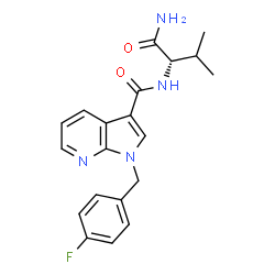 ChemSpider 2D Image | AB-7-FUBAICA | C20H21FN4O2