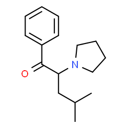 ChemSpider 2D Image | .Alpha.-Pyrrolidinoisohexanophenone | C16H23NO