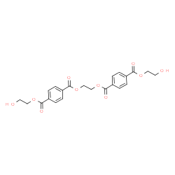 ChemSpider 2D Image | 1,2-Bis(P-(2-Hydroxyethoxycarbonyl)Benzoyloxy)Ethane | C22H22O10