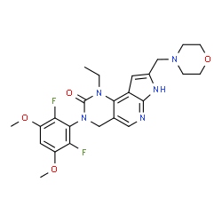 ChemSpider 2D Image | Pemigatinib | C24H27F2N5O4
