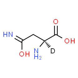 ChemSpider 2D Image | 4-Imino-L-(2-~2~H)homoserine | C4H7DN2O3