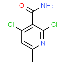 ChemSpider 2D Image | 2,4-Dichloro-6-methylnicotinamide | C7H6Cl2N2O