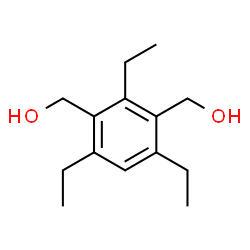 ChemSpider 2D Image | (2,4,6-Triethyl-1,3-phenylene)dimethanol | C14H22O2