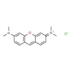 ChemSpider 2D Image | Pyronine | C17H19ClN2O