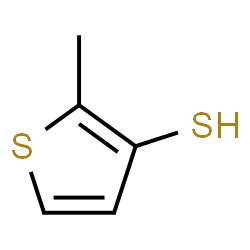ChemSpider 2D Image | 2-methyl-3-thiophenthiol | C5H6S2