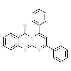 ChemSpider 2D Image | 2,4-Diphenyl-1,4a,9-triaza-anthracen-10-one | C23H15N3O