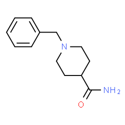 ChemSpider 2D Image | 1-Benzyl-4-piperidinecarboxamide | C13H18N2O