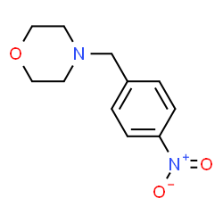 ChemSpider 2D Image | 4-(4-Nitrobenzyl)morpholine | C11H14N2O3